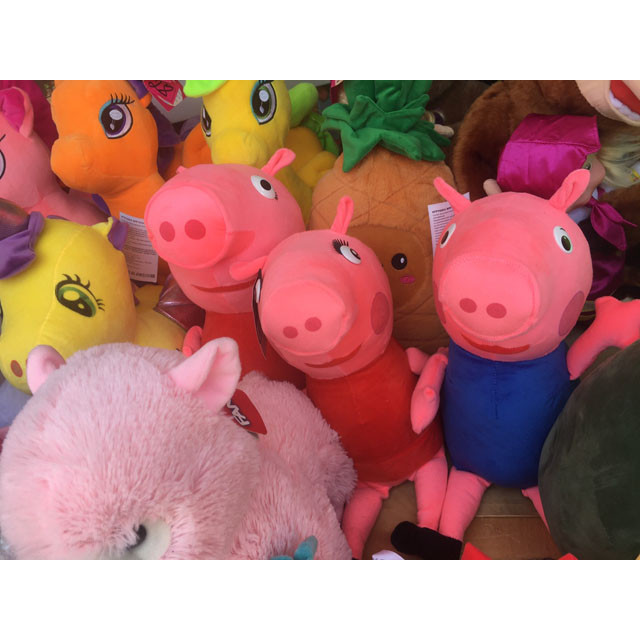 Мягкая игрушка Peppa Pig 40 см (в ассортименте) - фото 1 - id-p122973583