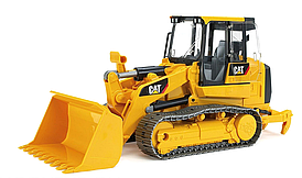 Погрузчик Bruder гусеничный CAT с ковшом 02447