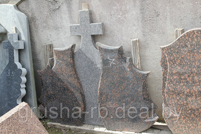Двойной гранитный памятник на могилу, фото 2