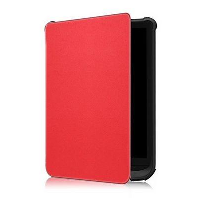 Полиуретановый чехол TPU Cover Case красный для PocketBook Touch Lux 4 - фото 1 - id-p122975114