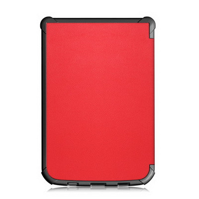 Полиуретановый чехол TPU Cover Case красный для PocketBook Touch Lux 4 - фото 3 - id-p122975114