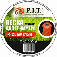 Леска для триммера , 2,0мм х 15м.кручен. DUAL-CUT