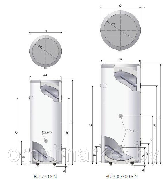 Буферная емкость Biawar BU 220.8N - фото 4 - id-p123000479