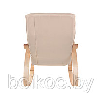 Кресло-качалка Relax F-1101 светло-бежевое, фото 3