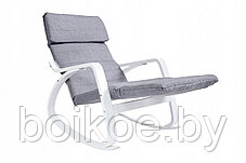 Кресло-качалка Relax F-1105 серое, фото 2