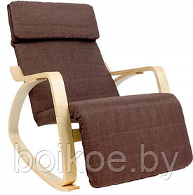 Кресло-качалка Relax F-1103 коричневое
