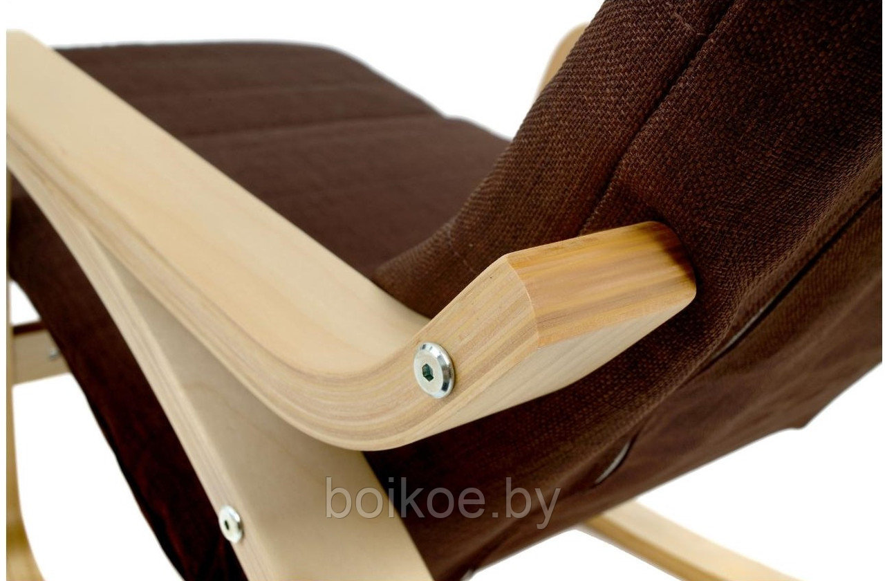 Кресло-качалка Relax F-1103 коричневое - фото 7 - id-p123002864