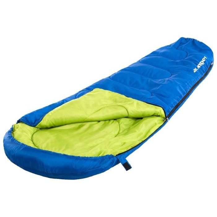 Спальный мешок Acamper кокон 150 г/м синий - фото 1 - id-p122670954