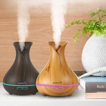 Увлажнитель воздуха, аромадиффузор Air Humidifier Aromatherapy "Тюльпан" (луковица), с пультом, 400ml, 220V - фото 4 - id-p123006222