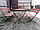 Набор садовой кованой мебели  "УДачный" 1,5 метра, фото 2