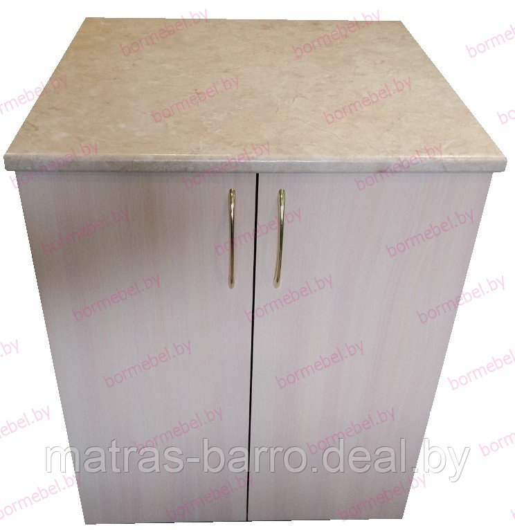 Шкаф кухонный напольный со столешницей 60 см + шкаф навесной 60 см (ЛДСП венге) - фото 4 - id-p81325617