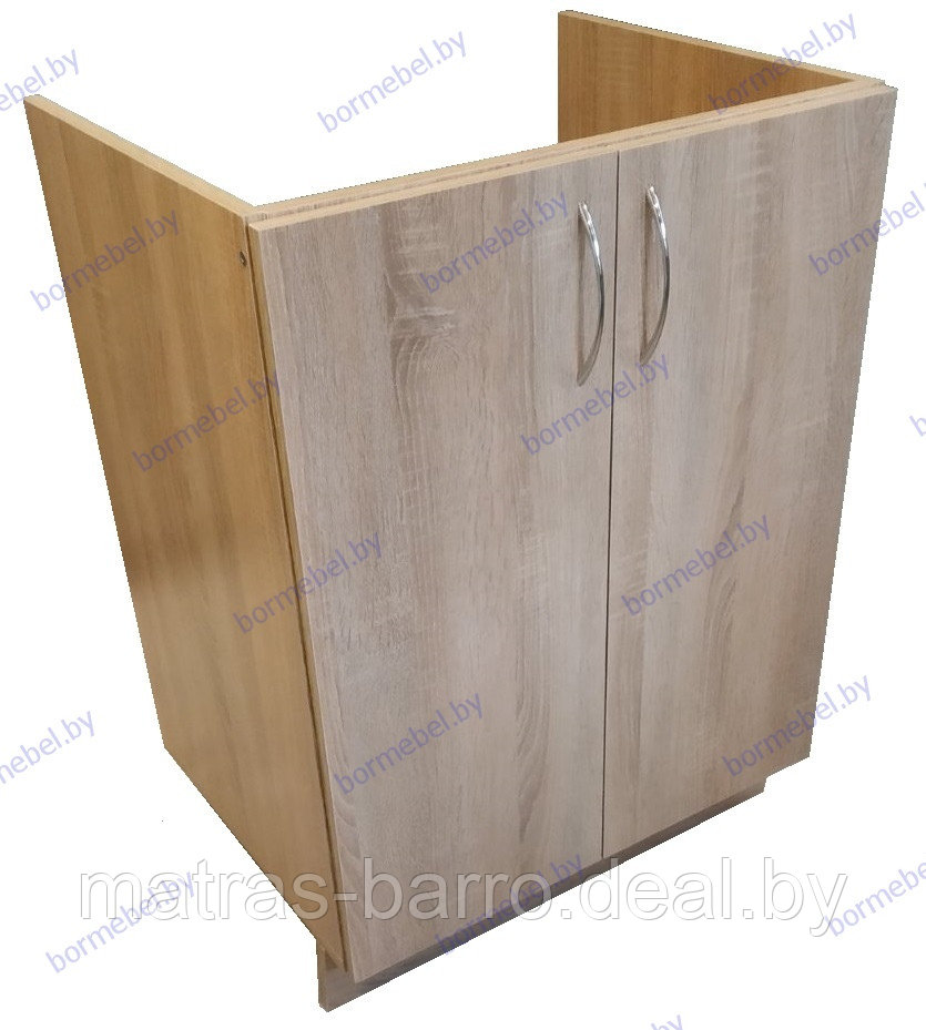 Шкаф кухонный напольный со столешницей 60 см + шкаф навесной 60 см (ЛДСП венге) - фото 5 - id-p81325617