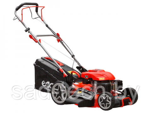 Газонокосилка бензиновая ECO LG-734 самоходная (5.5 л.с., шир. 51 см, самоходная, мульчир., стальн. корпус,, фото 2