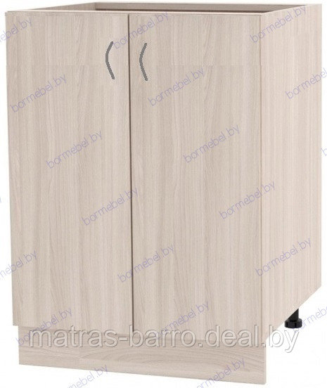 Кухонный шкаф под мойку НШ80м + мойка-нержавейка накладная 80х60 см + монтажный крепеж для мойки - фото 5 - id-p75606986