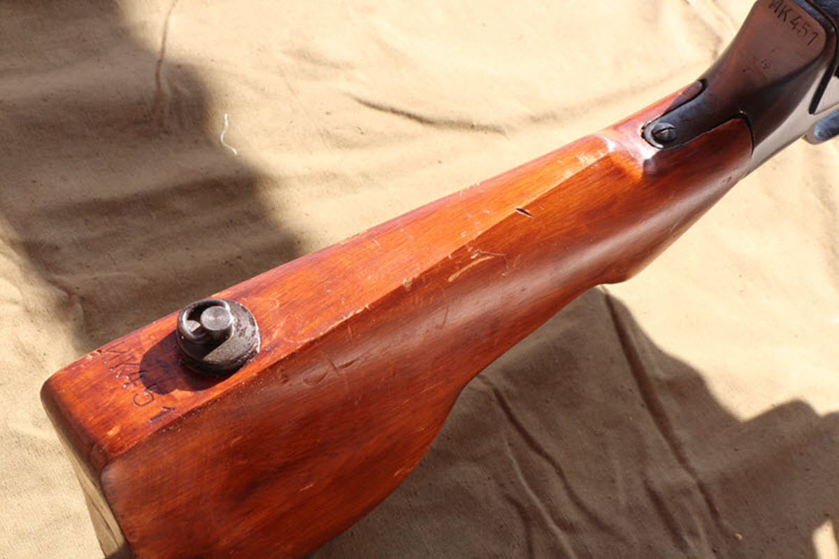 Масленка приклада ММГ пулемета Дегтярева (ДП-27) с ершиком. - фото 6 - id-p123010944