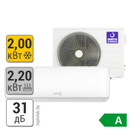 Инверторная сплит-система Dahatsu Comfort Inverter DG-07I, фото 2