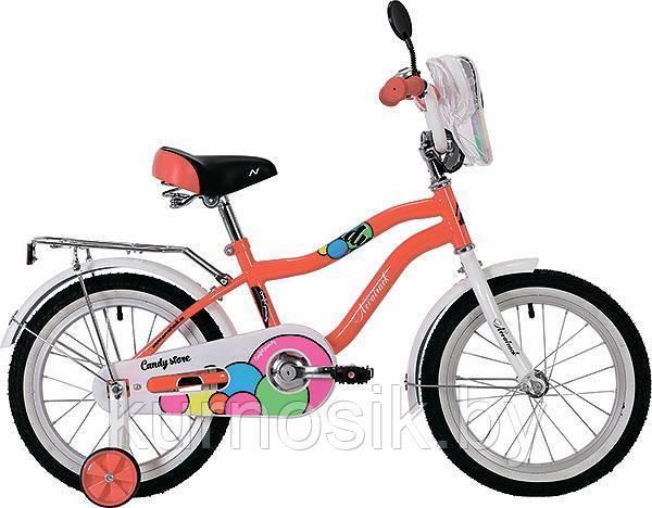 Детский велосипед Novatrack Candy 20" коралловый