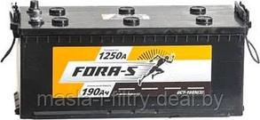 Аккумулятор                  FORA-S 190(3)евро +/-(1250А, 480*223*223) клемма конус