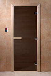 Двери DoorWood, 700х1900, бронза матовая "Тёплая ночь"