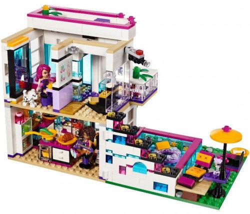 Конструктор "Поп-звезда: дом Ливи" XS3008(аналог LEGO Friends 41135), 760 дет - фото 2 - id-p123045858