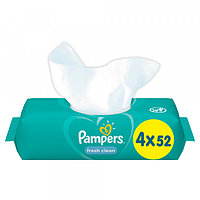 Салфетки влажные Pampers Baby Fresh Quadro 52шт