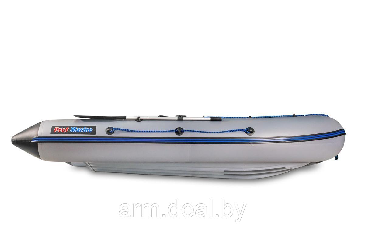 Килевая лодка ПВХ ProfMarine 390 Air комплектация «Люкс» (серая) - фото 8 - id-p104491379