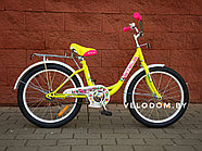 Велосипед детский Stels Pilot-200 Lady 20" Z010 желтый, фото 2