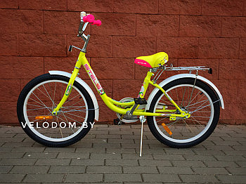 Велосипед детский Stels Pilot-200 Lady 20" Z010 желтый