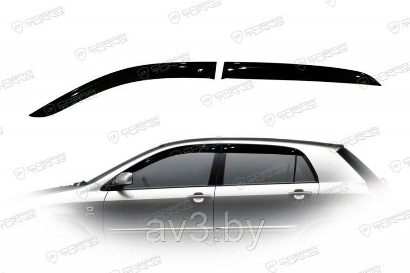 Ветровики Toyota Corolla хетчбек 5d 2001-2007/ Тоета Карола (Cobra Tuning) - фото 1 - id-p60448391