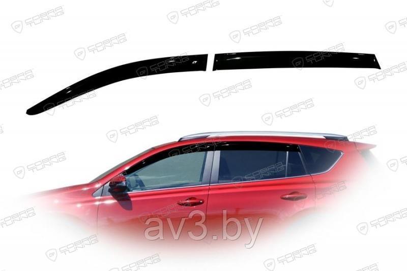 Ветровики Toyota Rav 4 4 5d 2013 / Тоета Рав 4 (Cobra Tuning) - фото 1 - id-p60448431