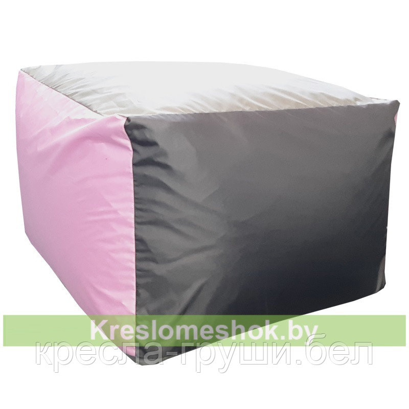 Пуфик папед (розовый+серый+тёмно-серый) - фото 1 - id-p123063358