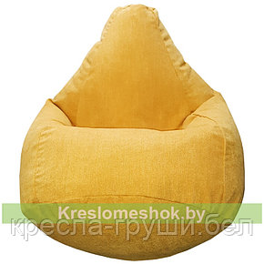 Кресло мешок Груша Жёлтое (рогожка), фото 2