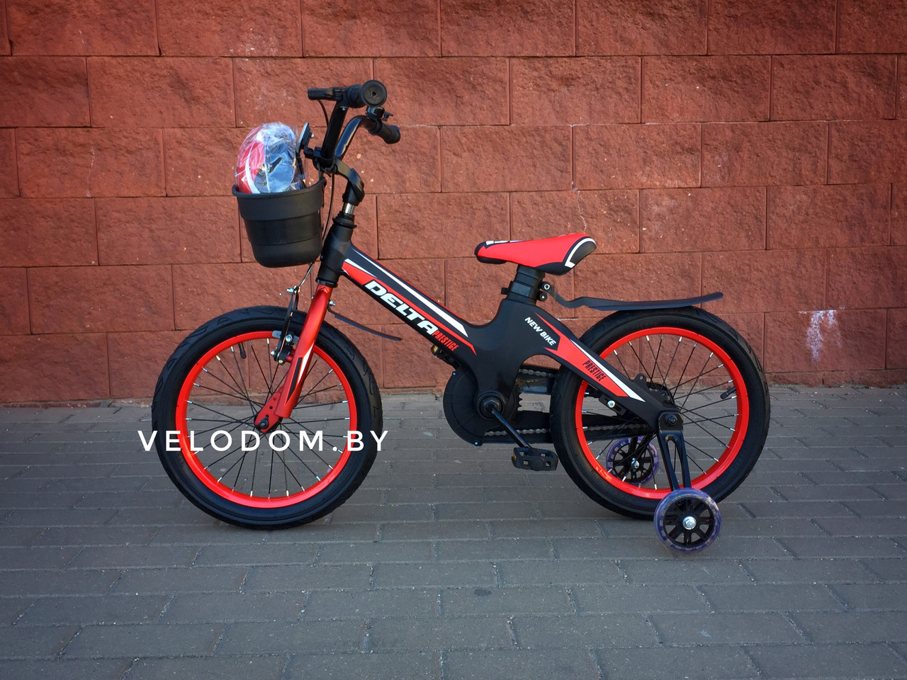 Велосипед детский Delta Prestige 16" красный