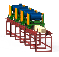 Станок для профилирования бруса фрезерный Алтай-004