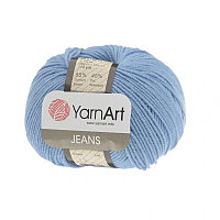 Пряжа ЯрнАрт Джинс (YarnArt Jeans) цвет 15 голубой