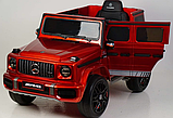 Детский электромобиль RiverToys Mercedes-AMG G63 K999KK (серый глянец) Лицензия, фото 4