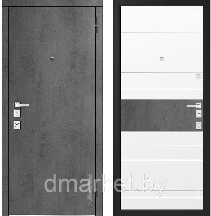 Дверь входная металлическая М1400 Милано