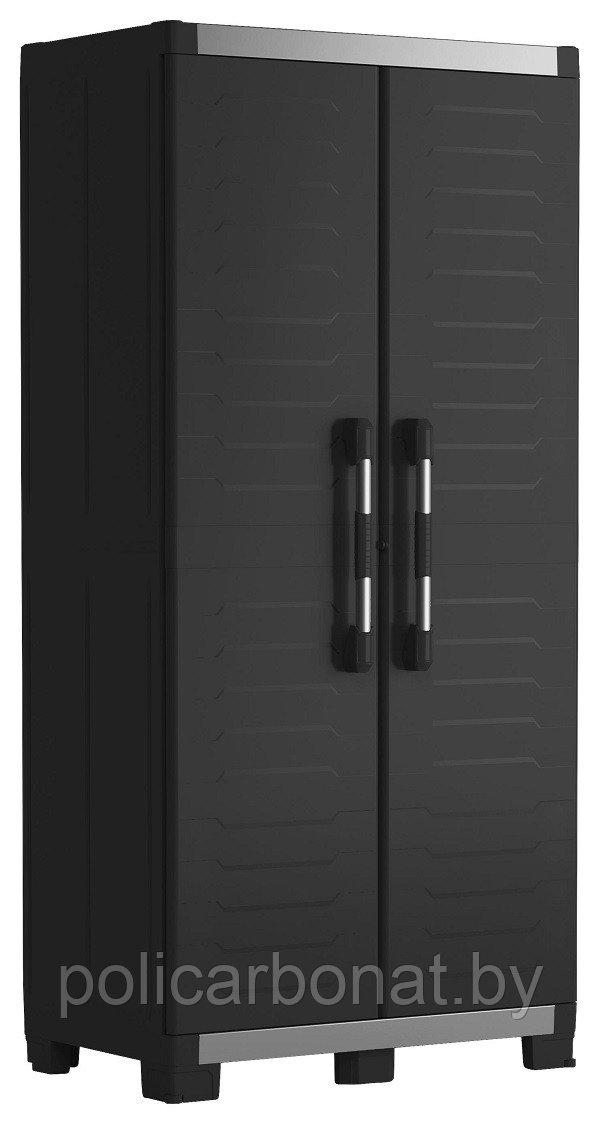 Шкаф пластиковый высокий XL GARAGE KETER, черный, фото 1