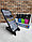 Раздвижная подставка для планшета или мобильного телефона(цвет MIX) Голубой, фото 4