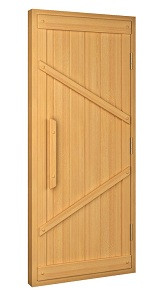 Дверь для русской бани Ласточкин хвост, бук - фото 1 - id-p123089010