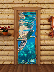 Дверь для сауны "Круиз" Водный мир