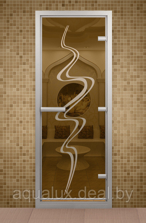 Дверь для турецкой бани и ванной Торнадо - фото 1 - id-p123089048