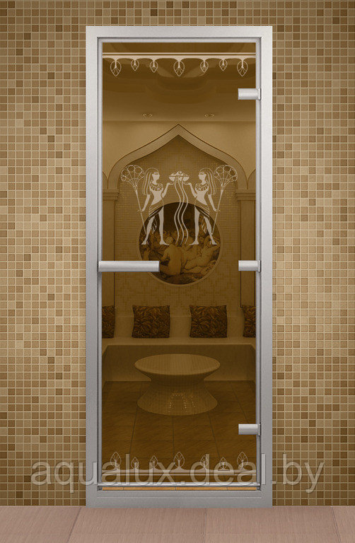 Дверь для турецкой бани и ванной Египет - фото 1 - id-p123089055