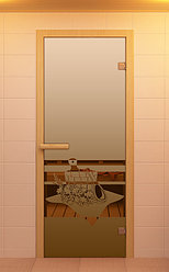 Дверь для сауны и бани, серия "Банный вечер"