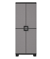 Шкаф пластиковый высокий UP KETER, серо-черный, фото 1