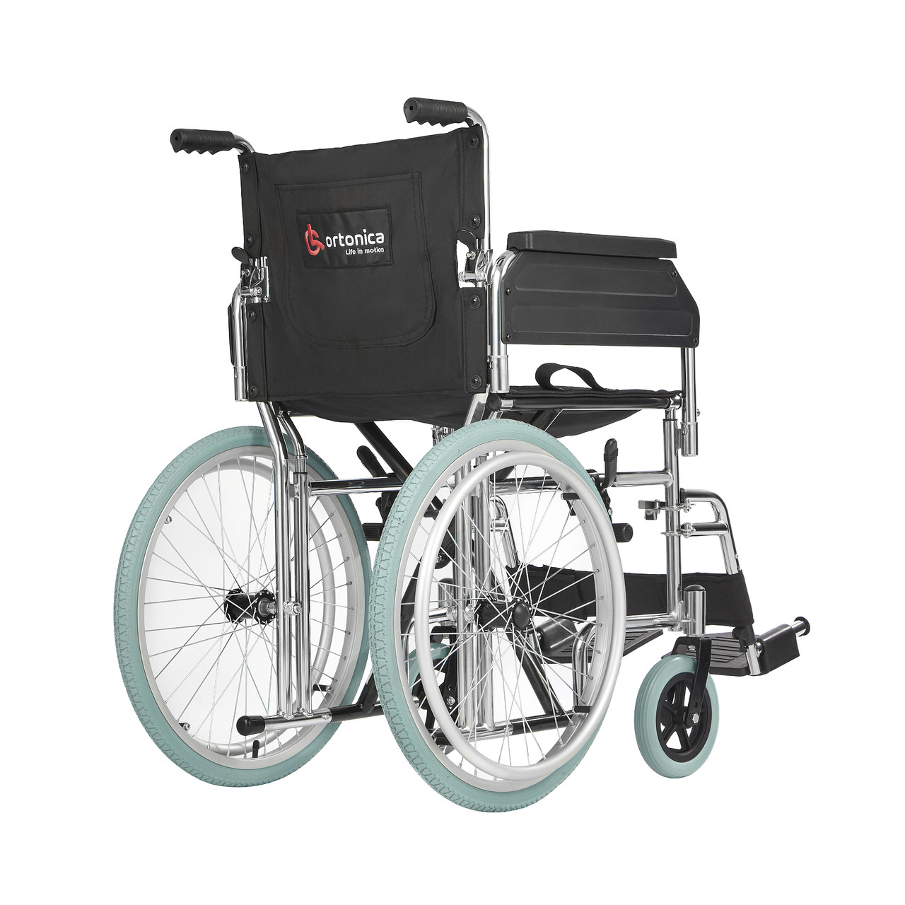 Инвалидная коляска для взрослых Olvia 30 Ortonica (Сидение 41 см., Литые колеса) - фото 3 - id-p123075067
