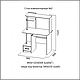 Стол письменный №2, 132см, фото 6
