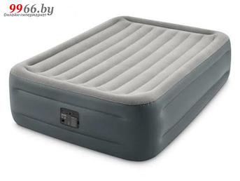 Двуспальная надувная кровать Intex Essential Rest Airbed 64126 матрас для сна со встроенным насосом