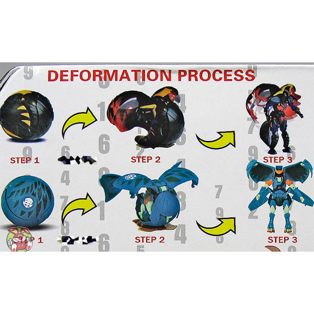Бакуган большой Трансформер Боевой Ящер-Робот в Шаре ZYC-1007-2 - фото 5 - id-p123111372