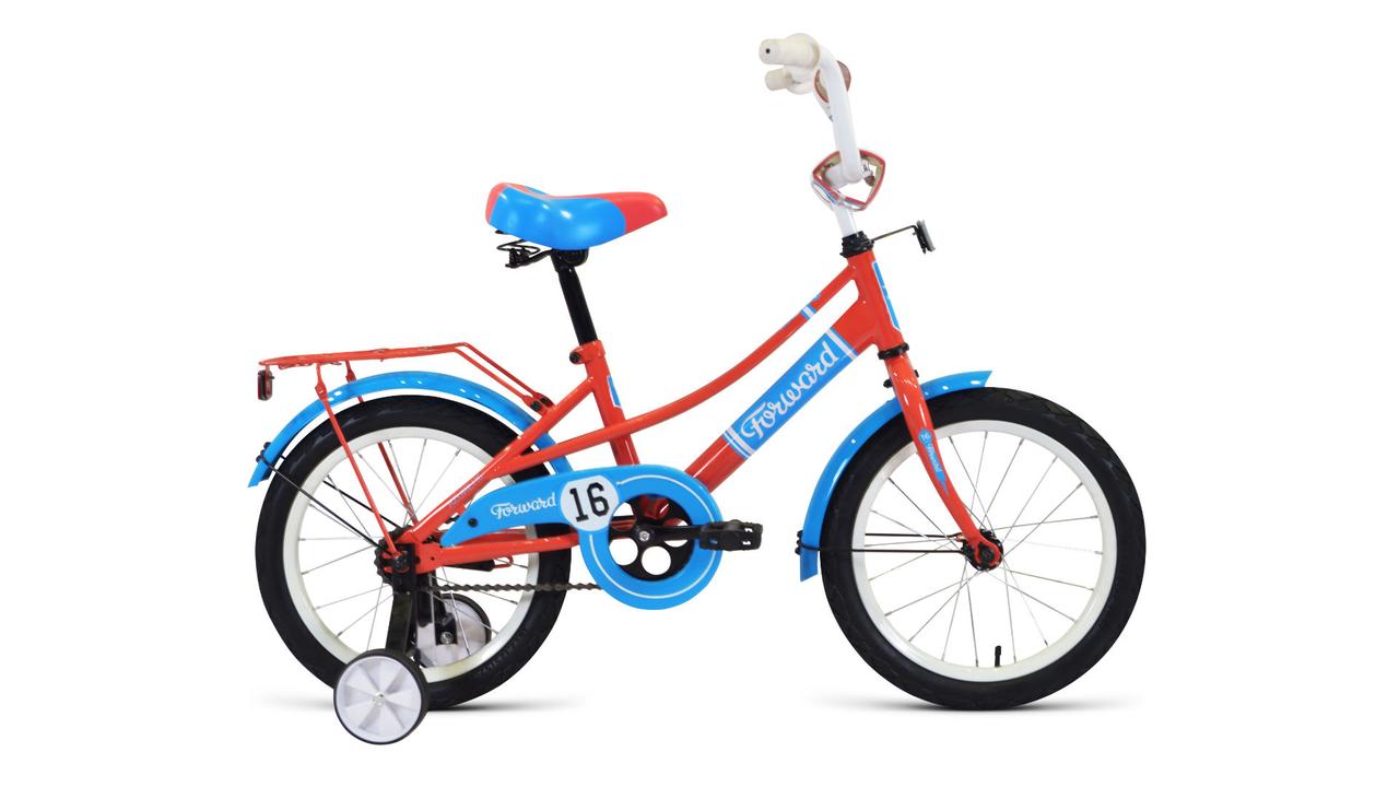 Велосипед детский Forward Azure 16" красный/голубой